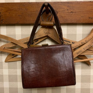 Vintage 1950’s Snakeskin Handbag