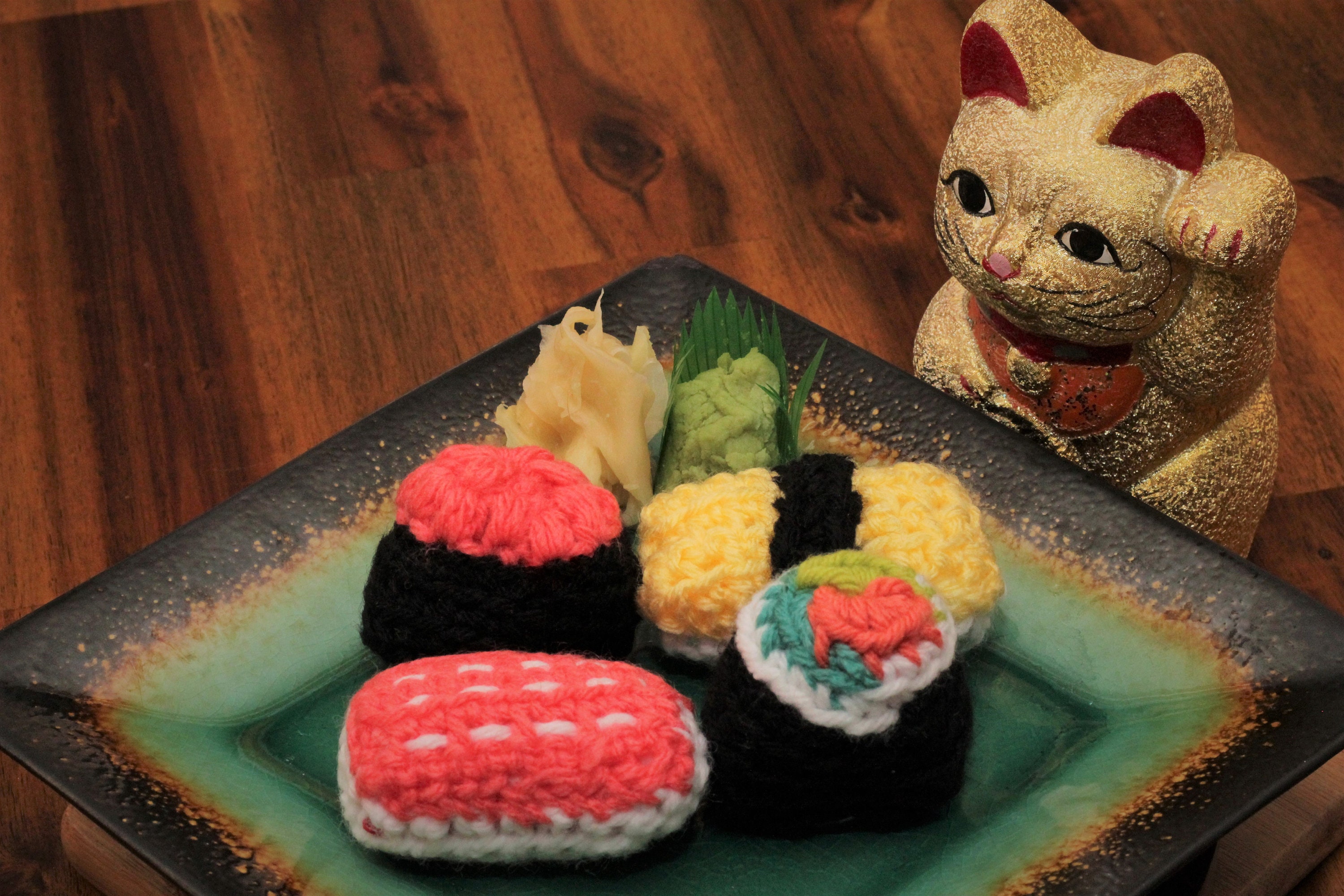Sushi Catnip Cat Toy Set of 4 Etsy