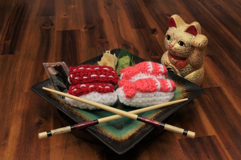 Handmade Catnip Filled Sushi Cat Toy Etsy