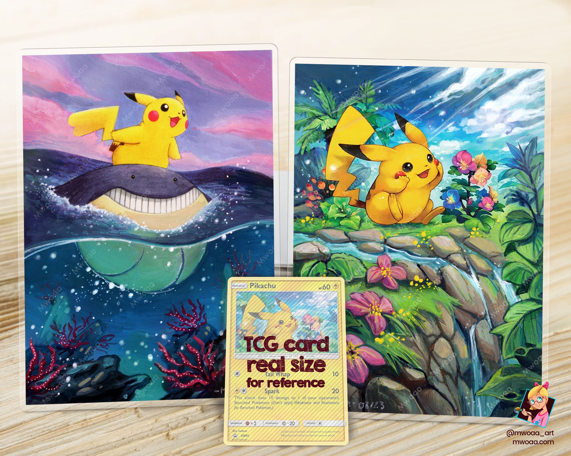 Poster Pokémon Dessin Japonais Pikachu - Boutique Pokemon