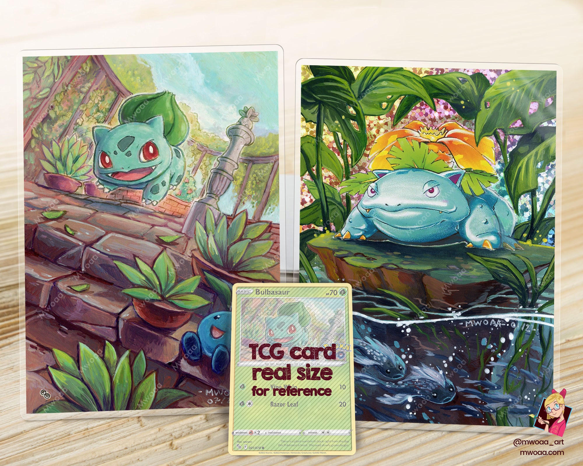 bulbasaur painting!! first gouache painting in over a year lol - #arti