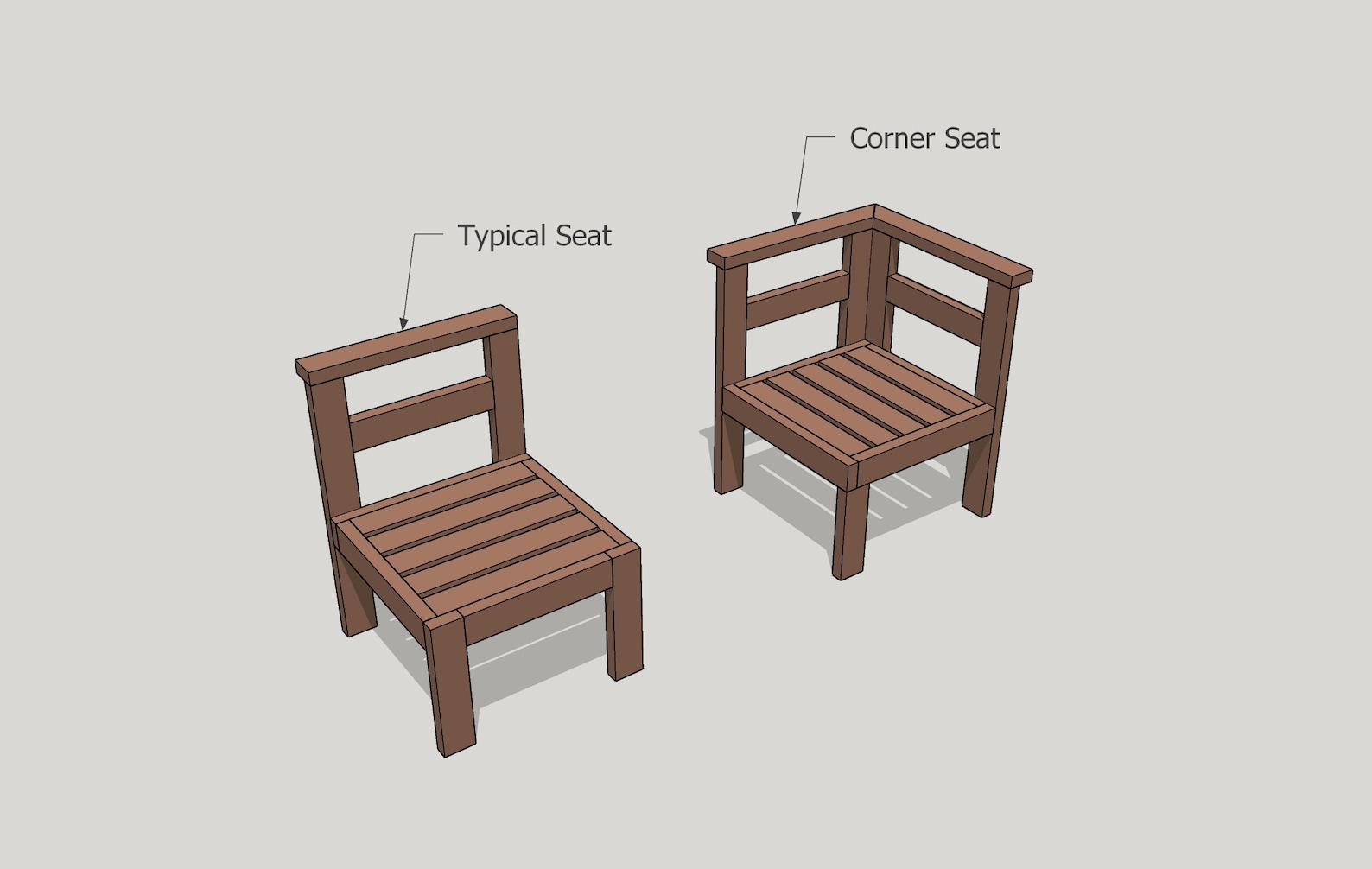Outdoor Sectional Plans & Tutorial Etsy