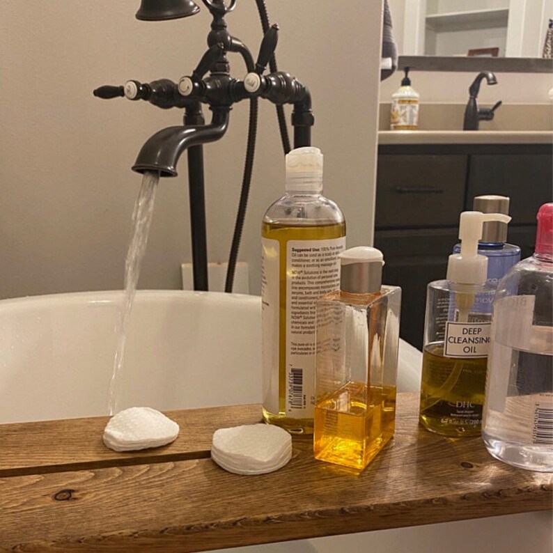 bath caddy wine