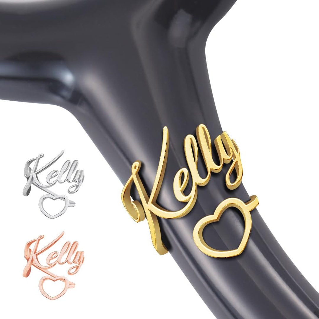 Stethoscope Name Tag Personalized, Stethoscope Charms ID Tag Gifts for