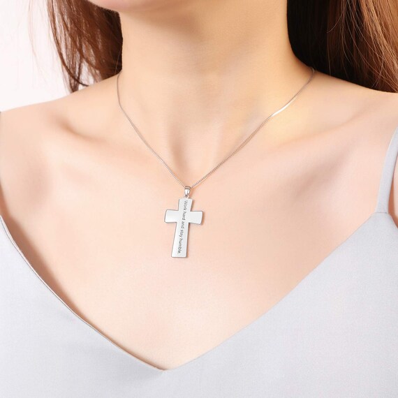 Cross necklace shop for athletes