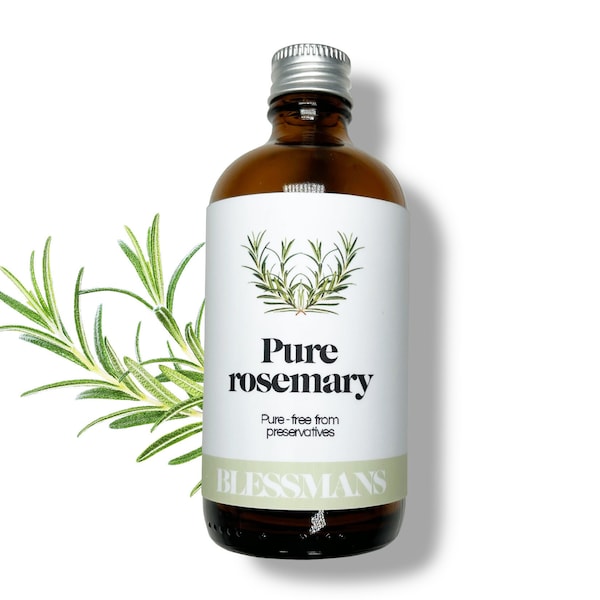 Pure rosemary essential oil for hair loss haircare and skincare 100% pure undiluted  less plastic & eco packaging 10ml, 30ml,50ml, 100ml