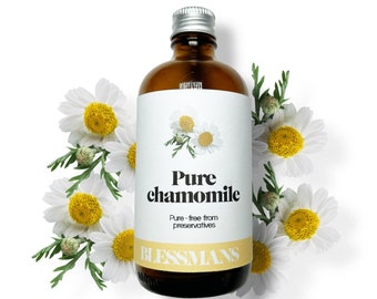 100% pure chamomile oil | Undiluted essential oils | sleep, anti-anxiety calming oil aromatherapy | less Plastic packaging