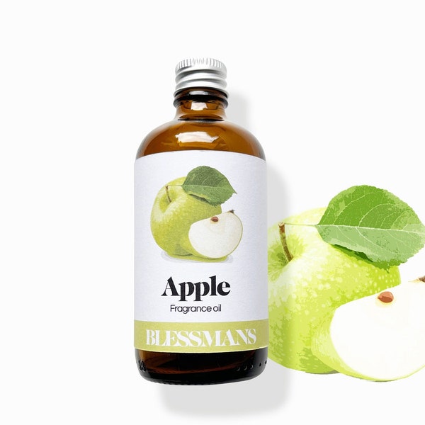 Apple fragrance oil for oil diffusers candle making soaps rooms sprays