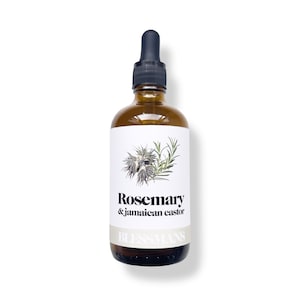 Pure rosemary and Jamaican black castor oil for hair growth & body