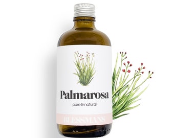 Palmarosa essential oil pure and natural | less plastic packaging