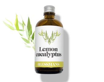 Citroen-eucalyptus (Eucalyptus Citriodora) etherische olie puur en natuurlijk - 10 ml, 20 ml, 30 ml, 50 ml, 100 ml