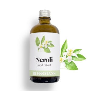 Ren neroli eterisk olja: Citrusaromaterapi för hud och hår