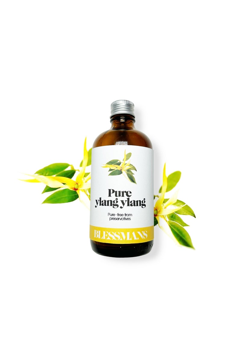100% pure ylang ylang essential oil Pure and natural, unrefined with less plastic Aromatherapy & bath oils image 1