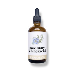 Pure rosemary and blackseed oil | hair & body oil
