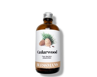 100% pure natural cedarwood essential oil therapeutic grade | less plastic packaging | 10ml, 20ml, 50ml,100ml,500ml, 1 litre