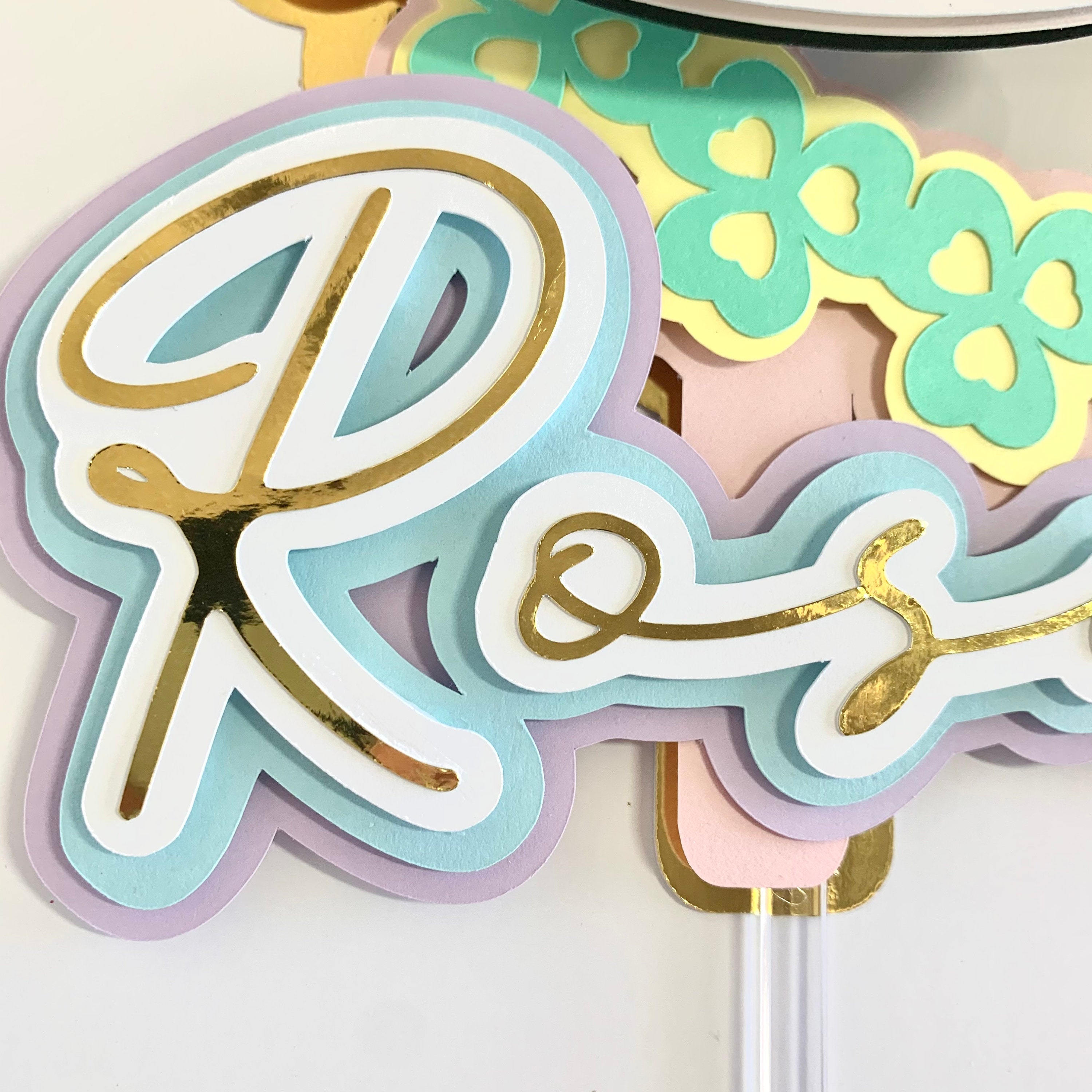 unicorn cake topper unicorn birthday decor unicorn etsy