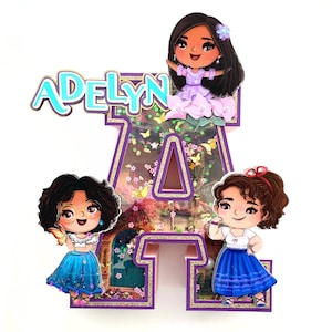 Encanto Birthday 3D Letter: Mirabel Party Decoration