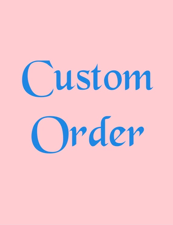 Custom Order Cake Topper - Etsy