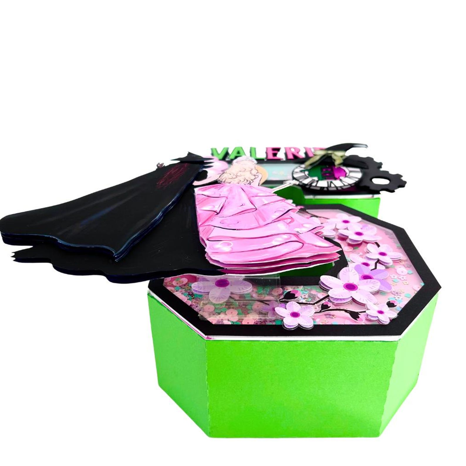 Wicked 3D Letters, Glinda and Elphaba Birthday Party Decoration, Pink ...