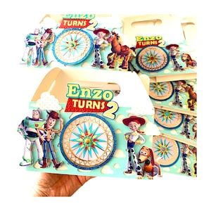 Toy Story Birthday Gable Box, Woody and Buzz Party Decorations, Toy Story Theme Favor Box, Woody and Buzz Party, Toy Story Party Box