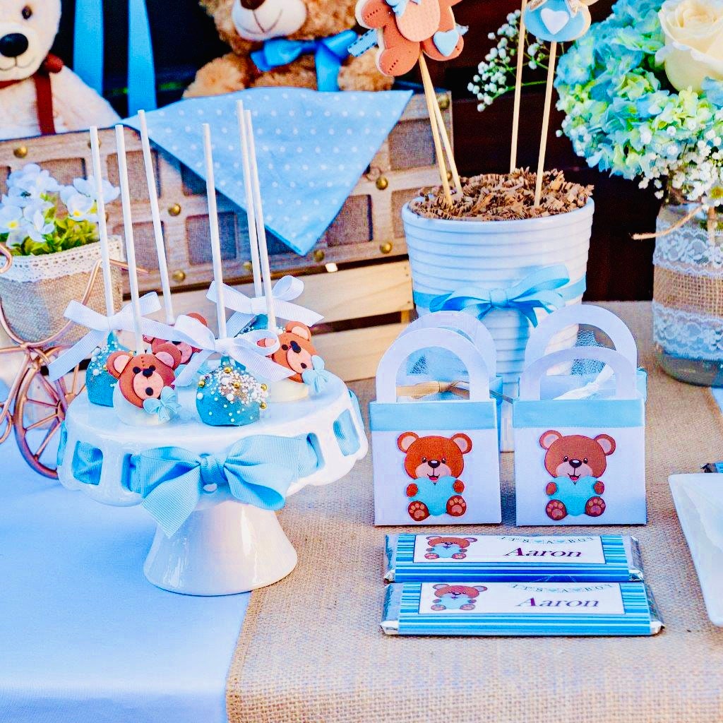 Teddy Bear Favor Boxes: Baby Shower Party Decoration - Etsy