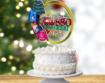 Adorno navideño con forma de suéter feo, decoración para fiestas de cumpleaños navideñas, adorno para pastel con temática navideña, artículos para fiestas navideñas, decoración para fiestas navideñas