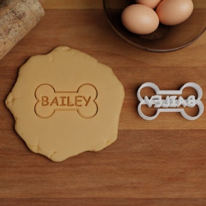 Personalized Dog Bone Cookie/Treat Cutter