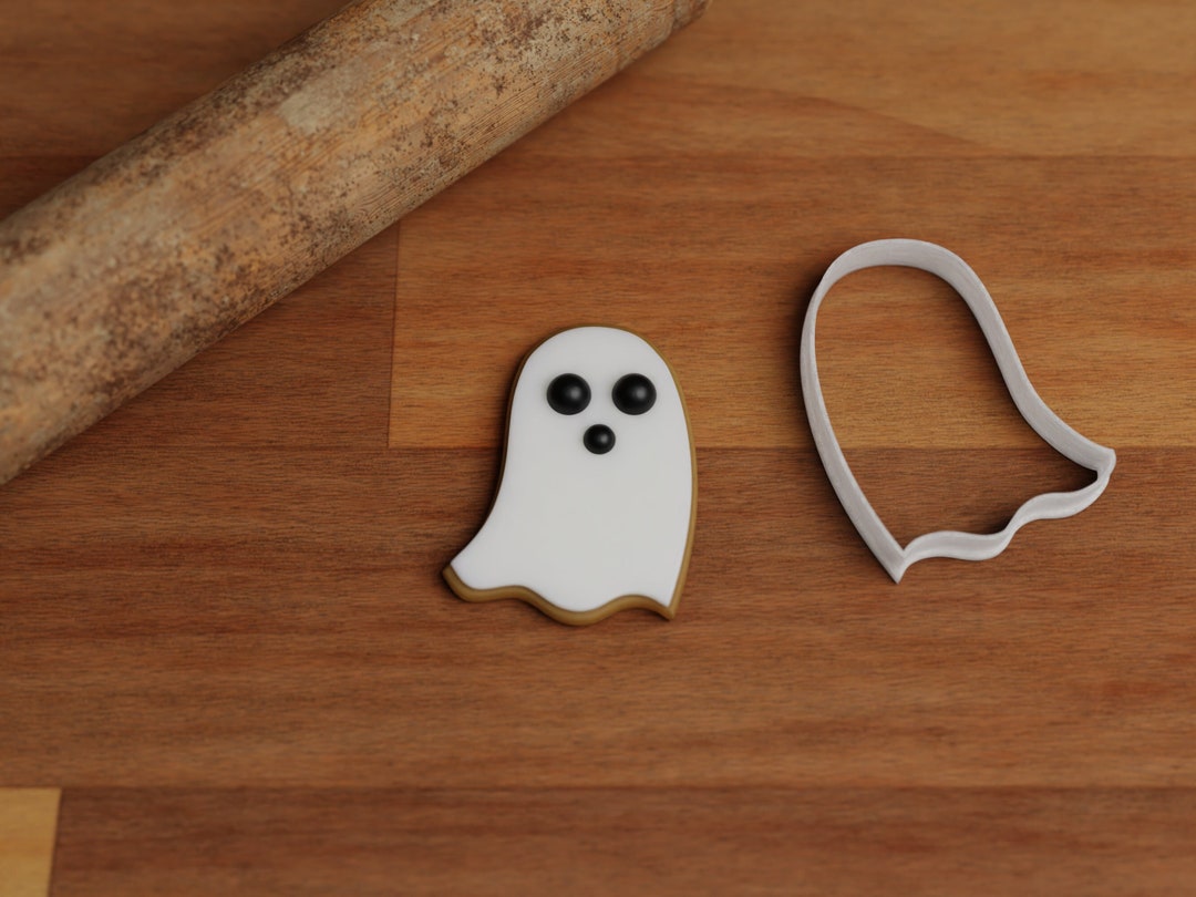 Friendly Ghost Halloween Cookie Cutter Etsy