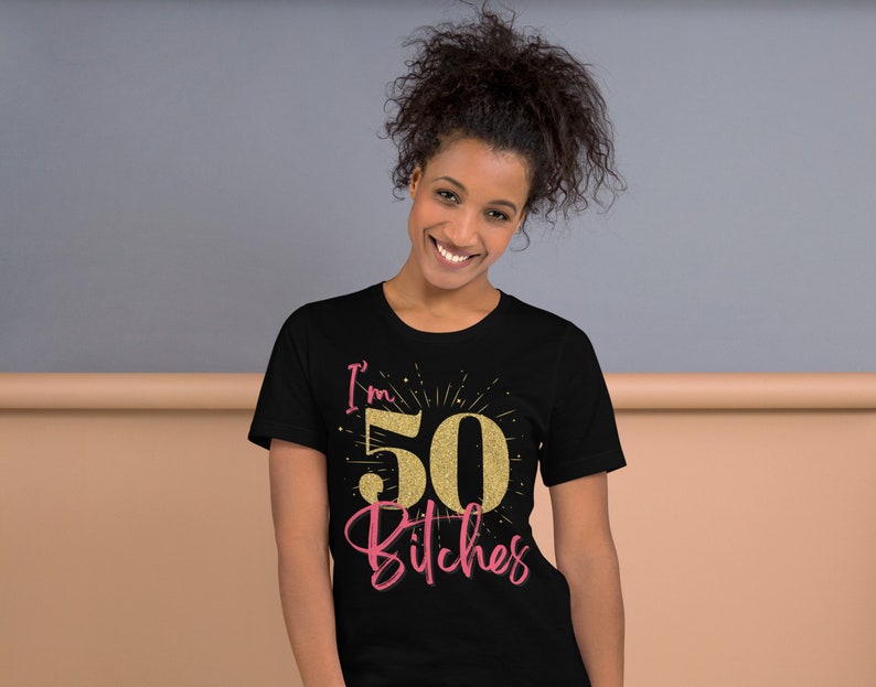 PNG divertido de 50 cumpleaños: "Tengo 50 años", diseño de sublimación (descarga digital) imagen 6