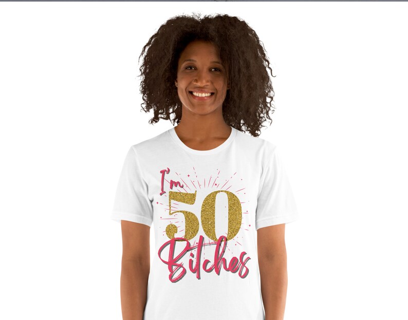 PNG divertido de 50 cumpleaños: "Tengo 50 años", diseño de sublimación (descarga digital) imagen 8