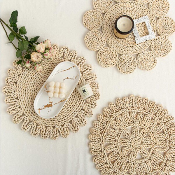 Woven Placemats Etsy