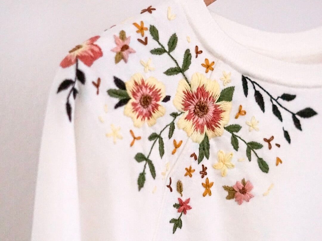 Embroidery Template for Sweater & T-shirt With Round Neck