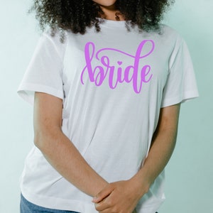 Bride tees