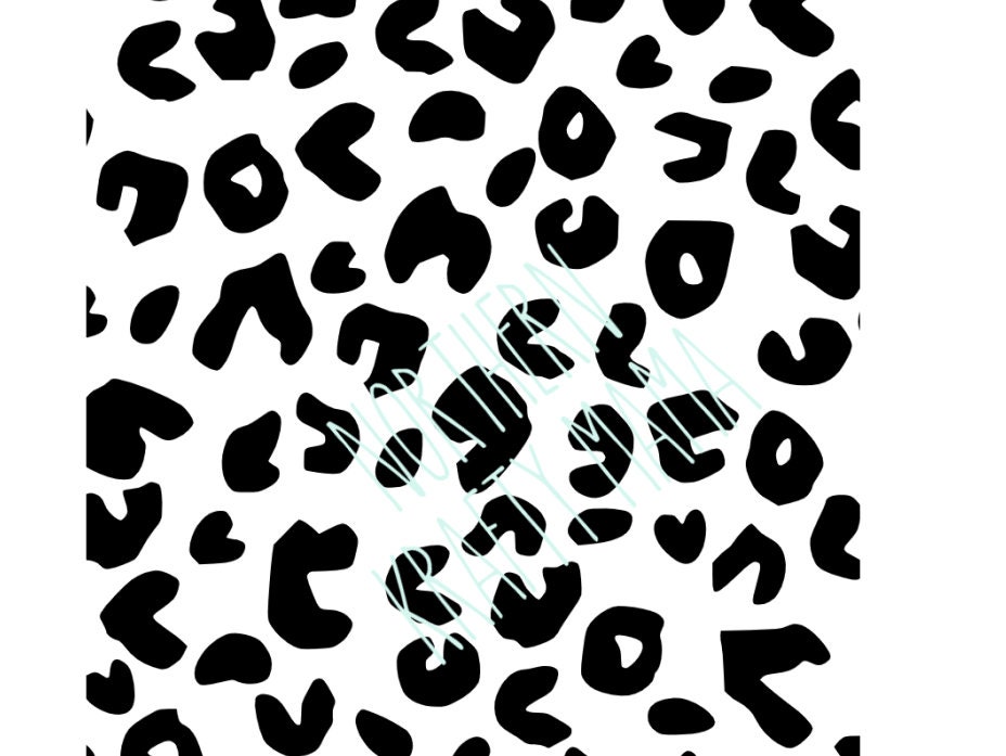 Leopard Print SVG JPG PNG Cheetah Print Animal Print - Etsy