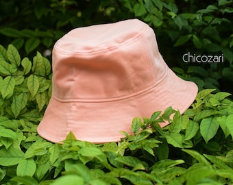 Peach Bucket Hat - Etsy