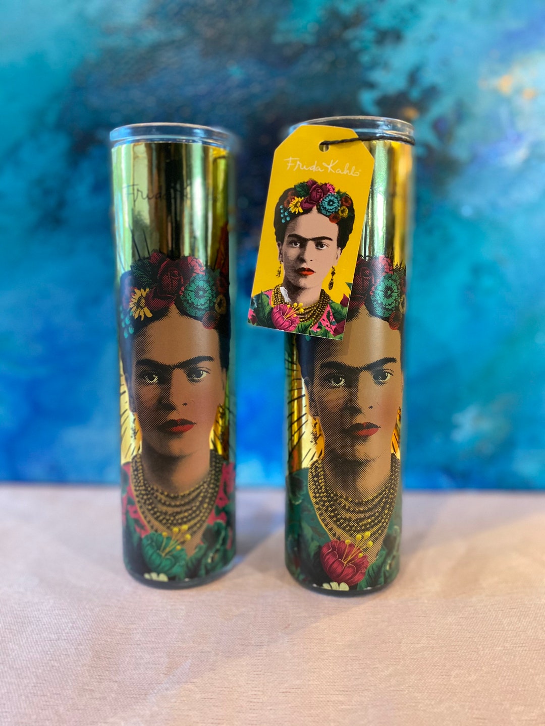 Frida Kahlo Candle Etsy