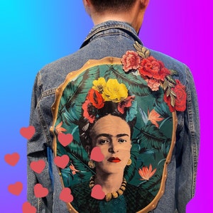 Reworked Frida denim jacket