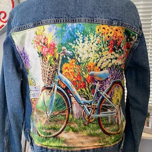 Reworked denim jacket