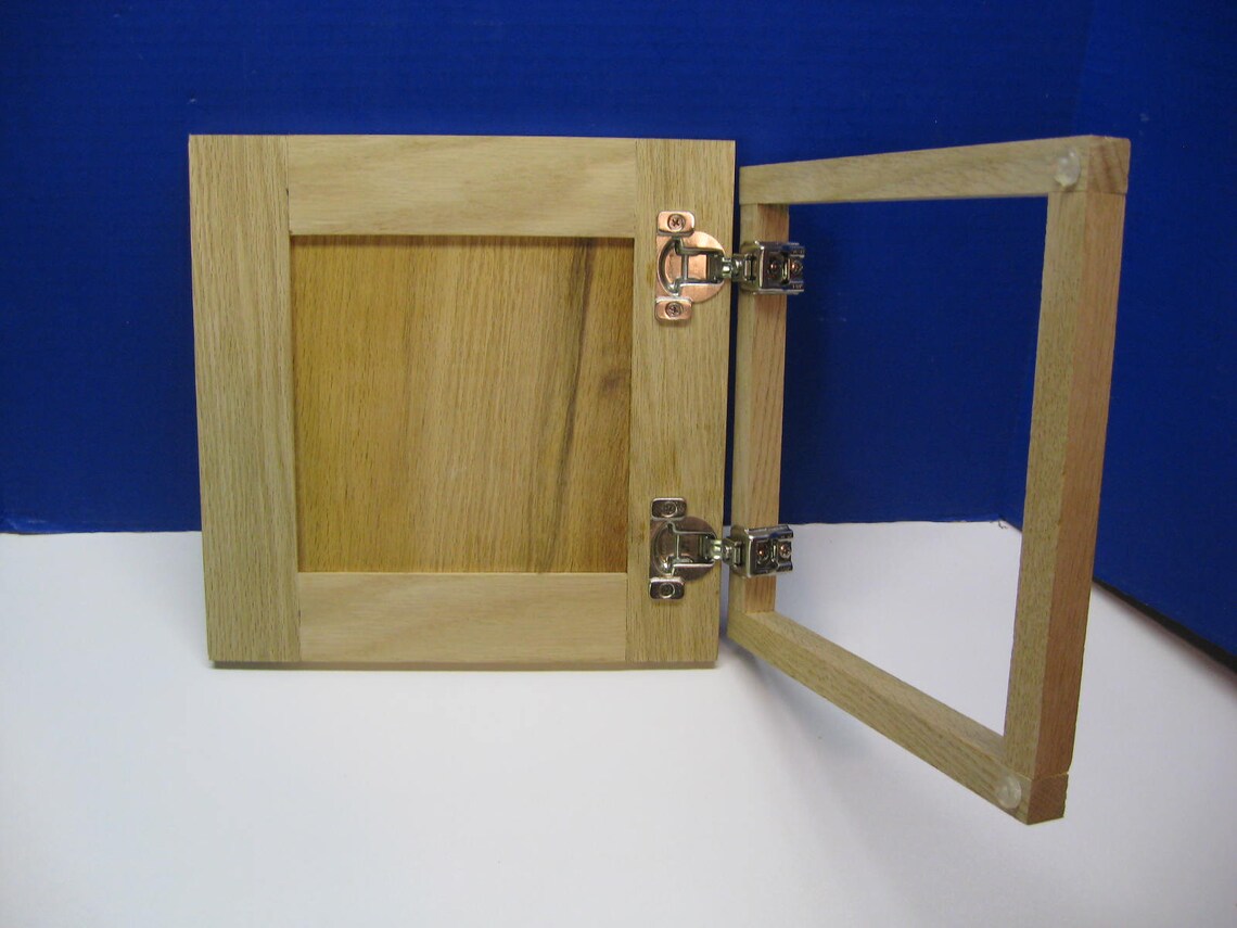 Unfinished Oak Raised Panel Laundry/clothes Chute Door Also custom