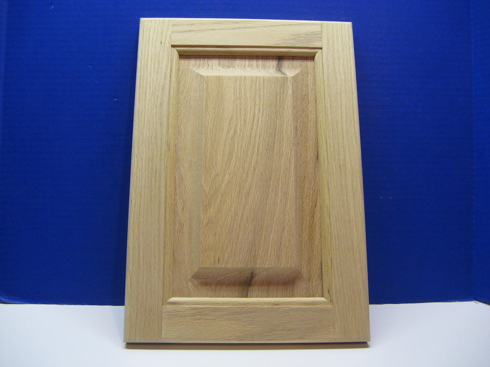 Unfinished Oak Raised Panel Door Custom Sizes Etsy
