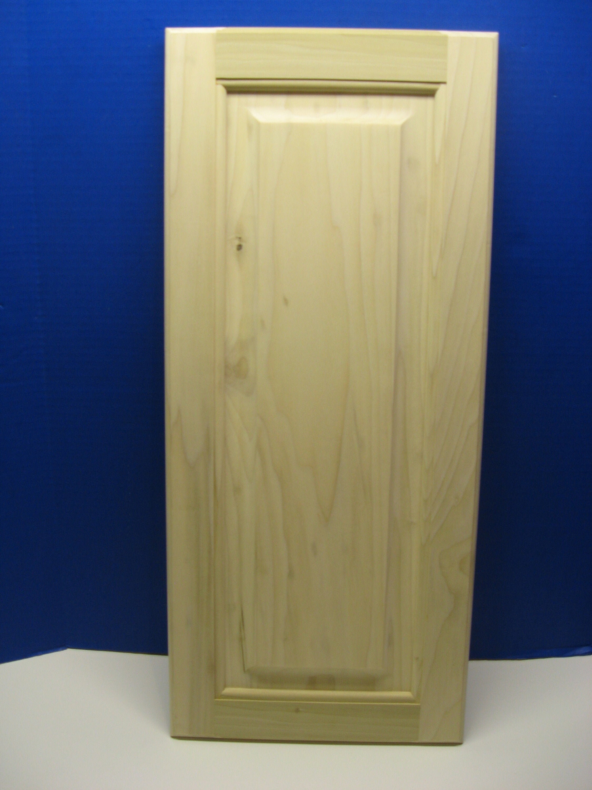 Unfinished Poplar Raised Panel Door plus Custom Etsy