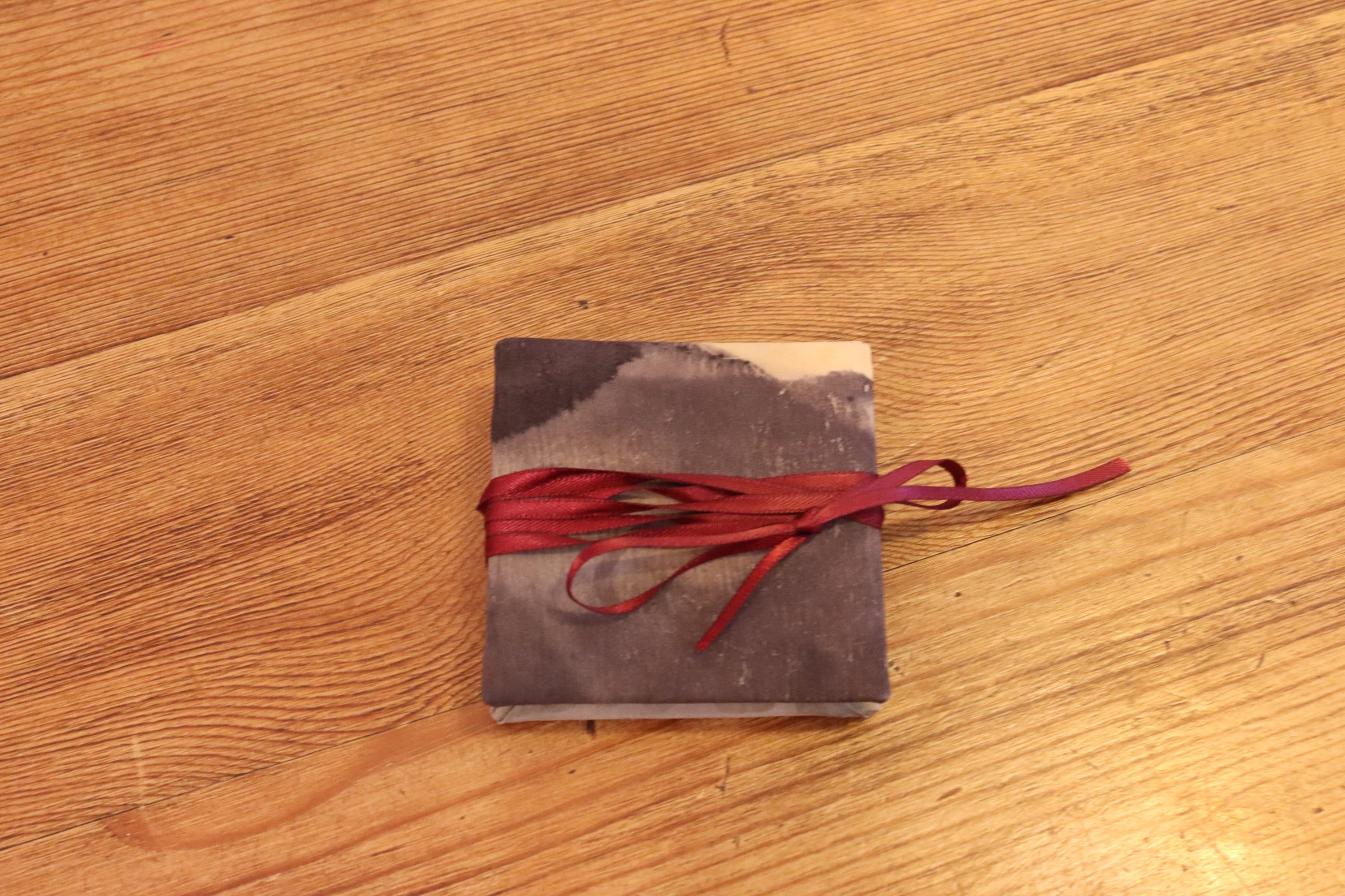 Japanese Style Concertina Book Cover Silk/cotton Eco Dyed Etsy UK