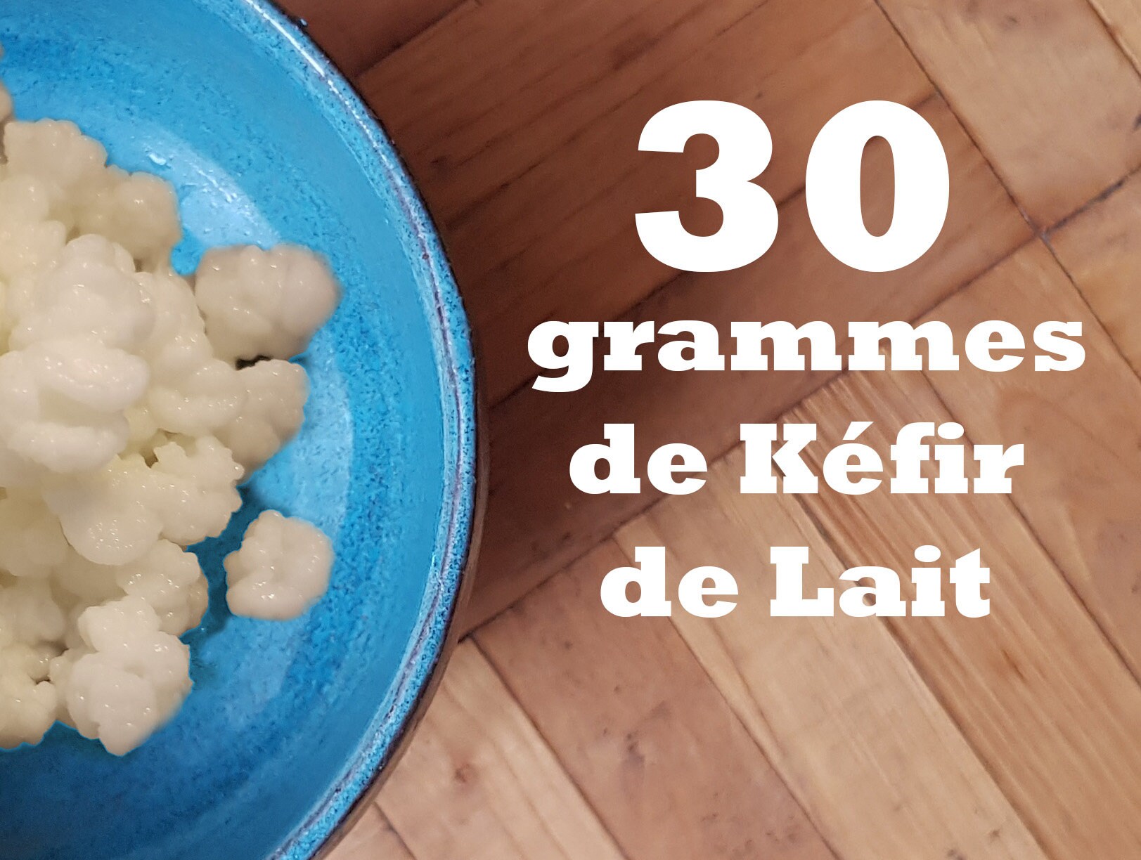 30 Grammes de Kefir Lait Bio