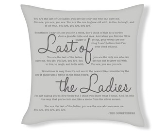 UFCU006 ABBA I try to capture every minute Song Lyrics Cushion Cover Gift