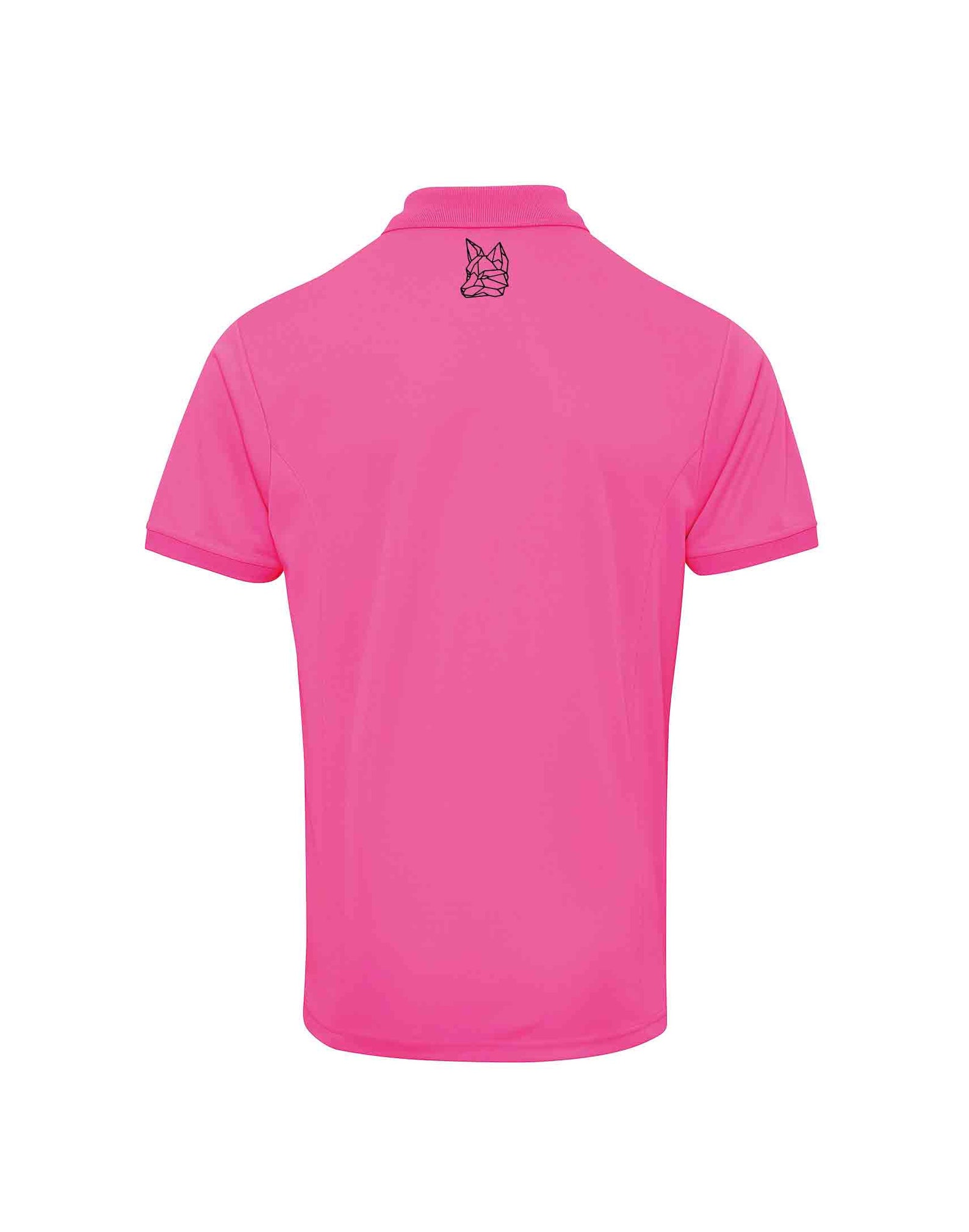 Mens Urban Foxx Golf Neon Pink Fitted Polo Shirt UFG009 Etsy