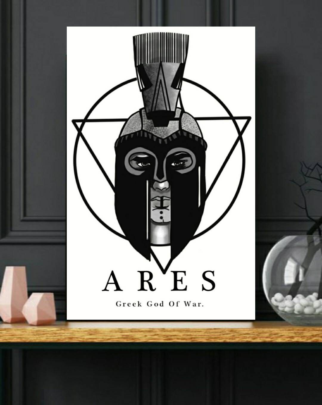 Greek Mythology Ares Altar Decorations Witches Altar Greek Etsy