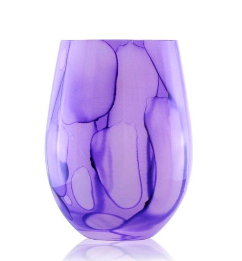 Stemless Wine Glass Candles 18.5 oz Scented Candles Etsy
