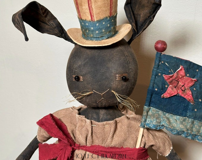 Americana Rabbit - Etsy
