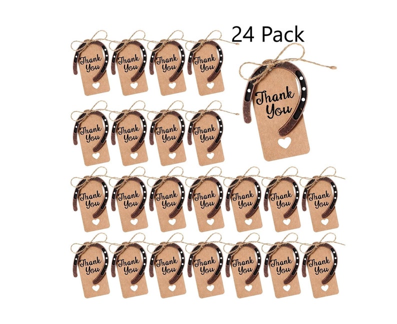 24 Horseshoe Favors Rustic Gifts Just Hitched Souvenirs Metal Etsy