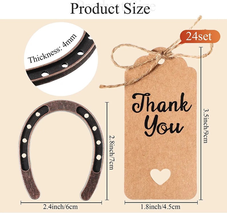 24 Horseshoe Favors Rustic Gifts Just Hitched Souvenirs Metal Etsy